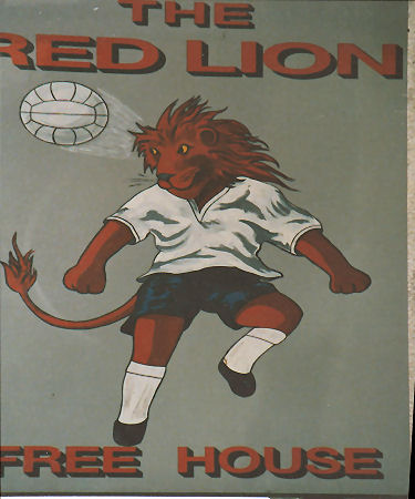 Red Lion sign 1992