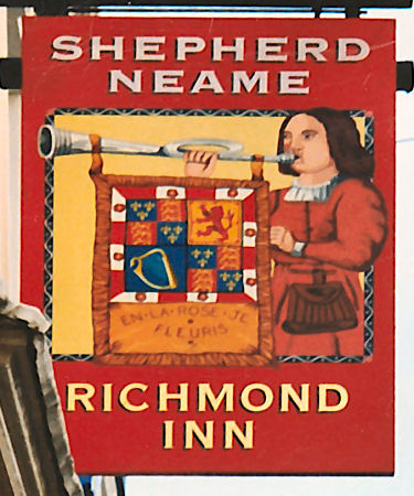 Richmond Inn sign 1992