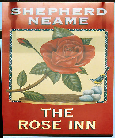 Rose Inn sign 1992