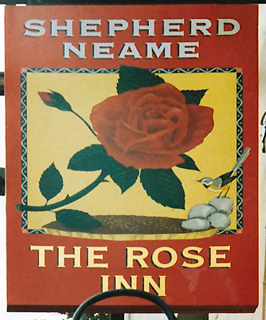 Rose Inn sign 1992
