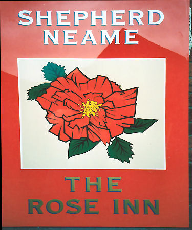 Rose Inn sign 1993
