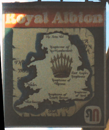 Royal Albion sign 1986