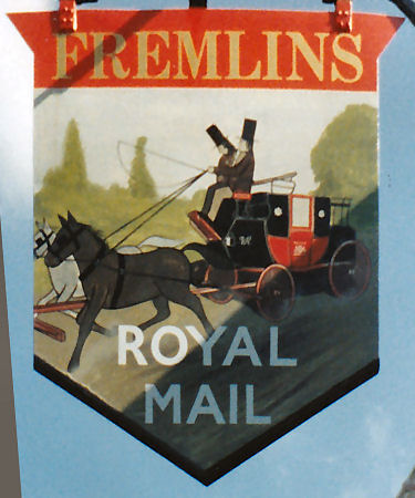 Royal Mail sign 1990