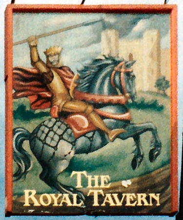 Royal Tavern sign 1986