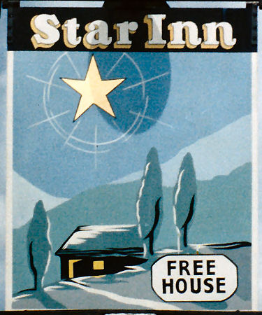 Star Inn sign 1985