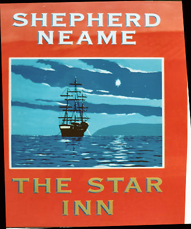 Star Inn sign 1993