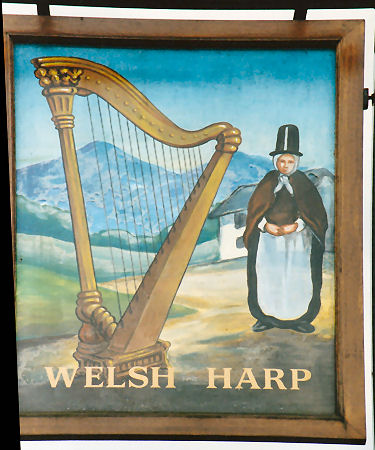 Welsh Harp sign 1986