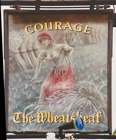 Wheatsheaf sign 1993