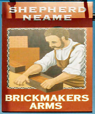 Brickmaker's Arms sign 1992