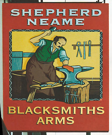 Bricklayer's Arms sign 1992