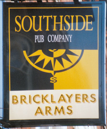 Bricklayer's sign 2002