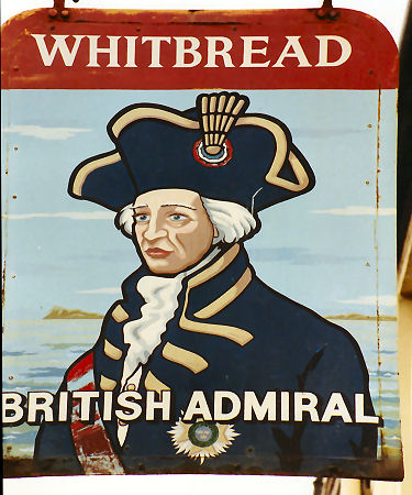 British Admiral sign 1991