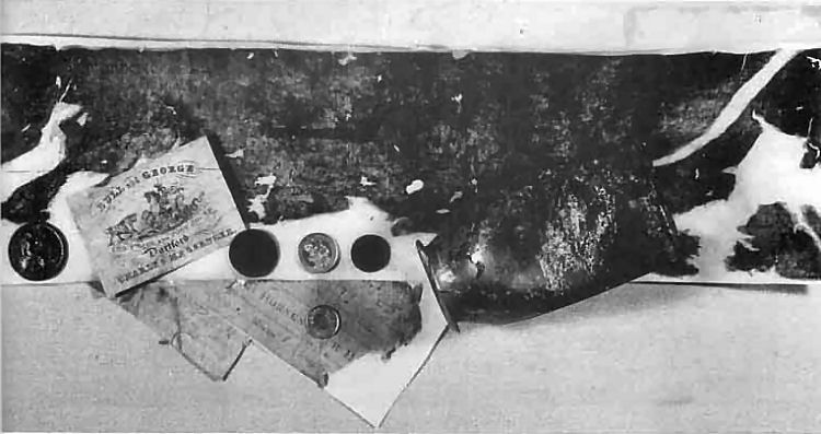 Bull and George foundation deposites 1981