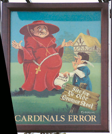 Cardinal's Error sign 1993