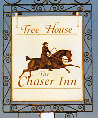 Chaser Inn sign 1991