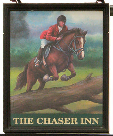 Chaser Inn sign 2009