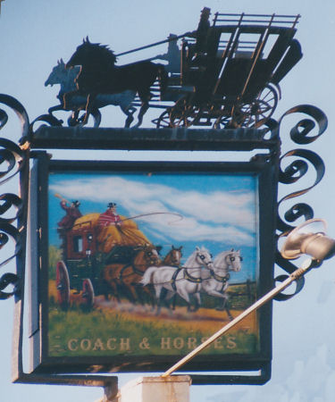 Coach and Horses siogn 2002