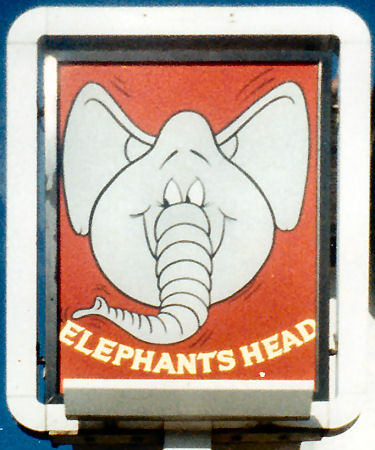 Elephant's Head sign 1990