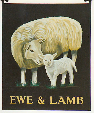 Ewe and Lamb sign 1994