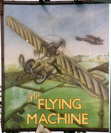 Flying Machine sign 1993