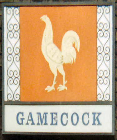 Game Cock sign 1986