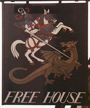 George and Dragon sign 1980s