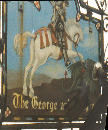 George and Dragon sign 1986