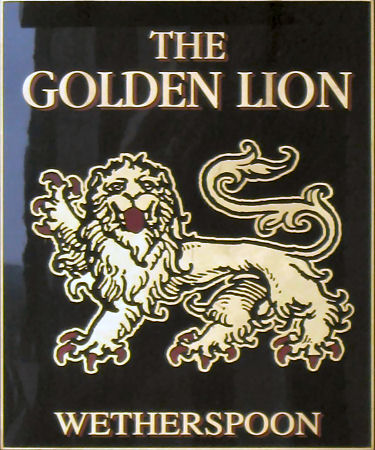 Golden Lion sign 2010