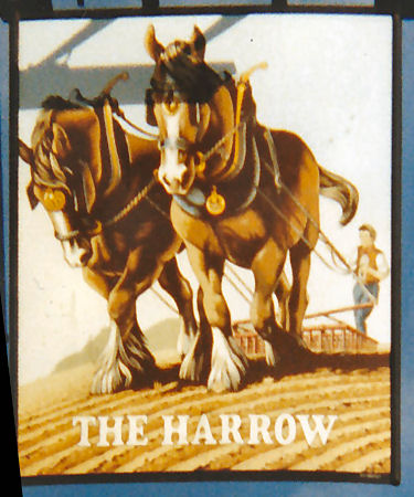 Harrow sign 1987