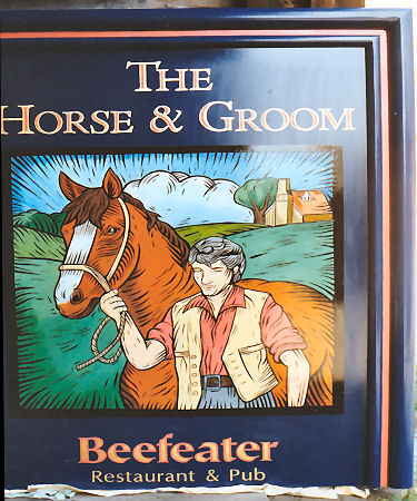 Horse and Groom sign 1992