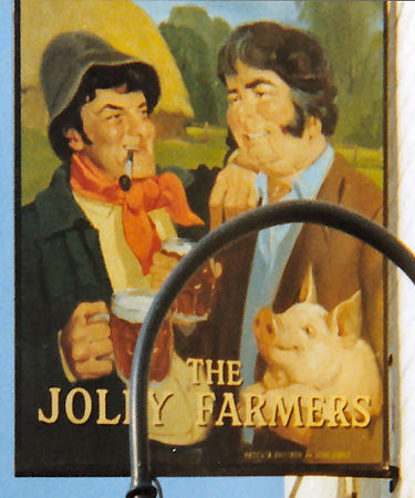 Jolly Farmer's sign 1991