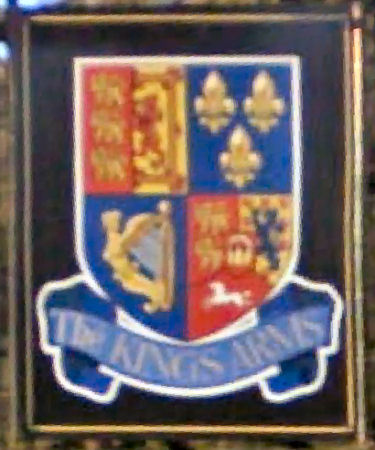 King's Arms sign 2009