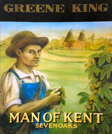 Man of Kent sign 1993