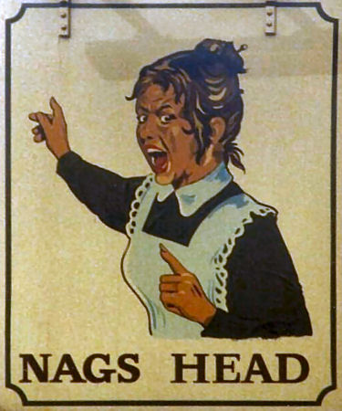 Nags Head sign 1990