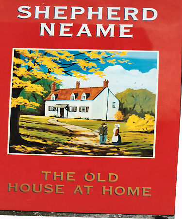 Old House at Home sign 1993