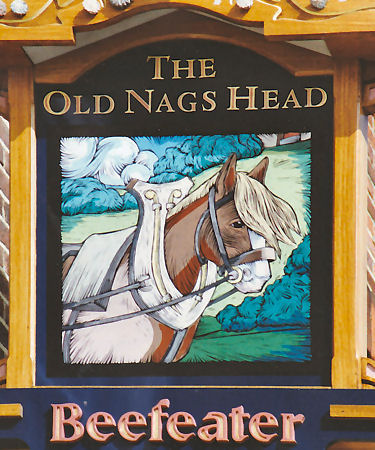 Old Nag's Head sign 1992