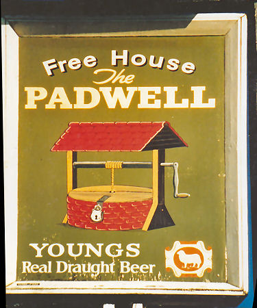 Padwell Arms sign