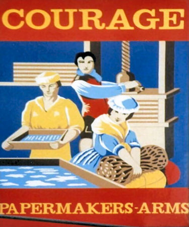 Papermaker's Arms sign 1990