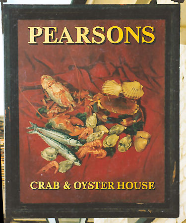 sign 1990 whitstable pearsons hotel 1994 above august left right
