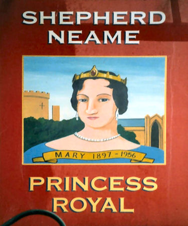 Princess Royal sign 2000