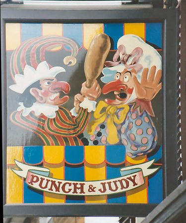 Punch and Judy sign 1996
