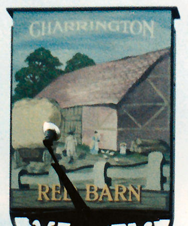 Red Barn sign 1986