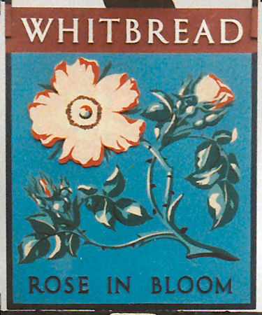Rose in Bloom sign 1986