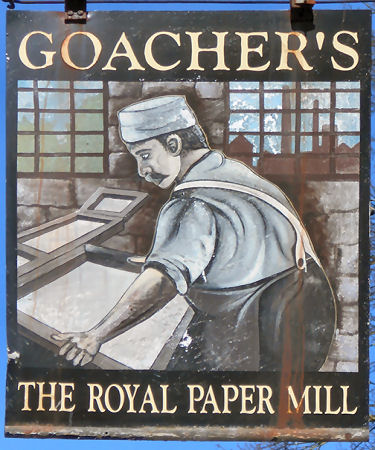 Royal Paper Mill sign 2015