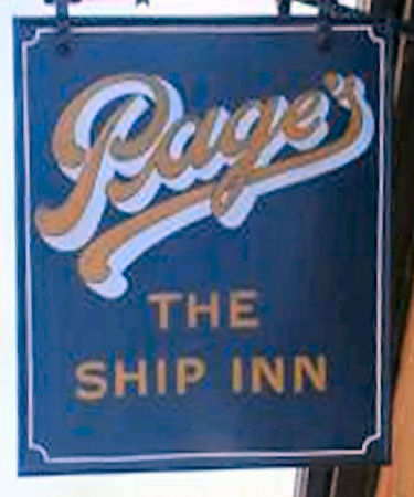 Ship Inn sign 2008