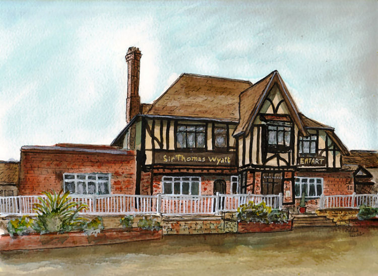 Sir Thomas Wyatt painting