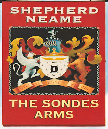 Sondes Arms sign 1992