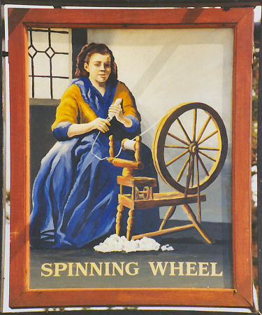 Spinning Wheel sign 1991