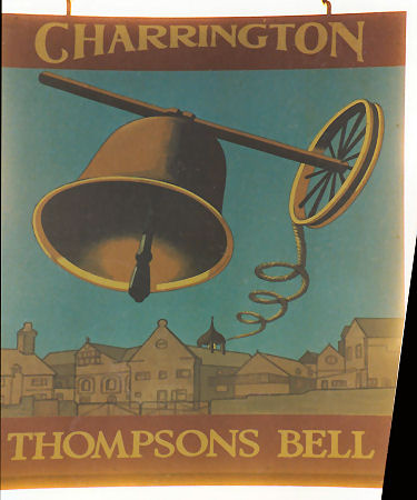 Thomkpsons Bell sign 1991