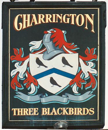 Three Blackbirds sign 1992